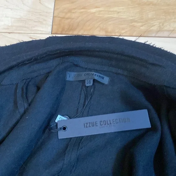 Issue Collection Contemporary Raw Edge Wool Jacket - Picture 7 of 17